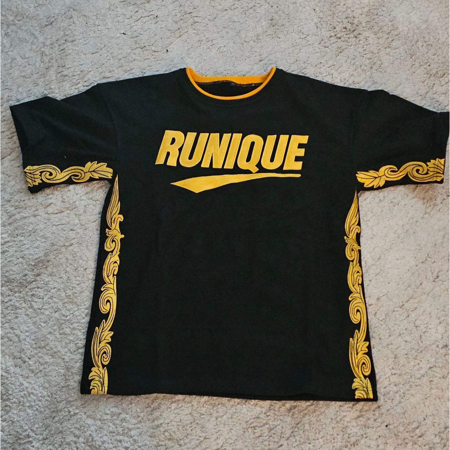 RUNIQUE Premium T-shirt- Embroidered Edition
