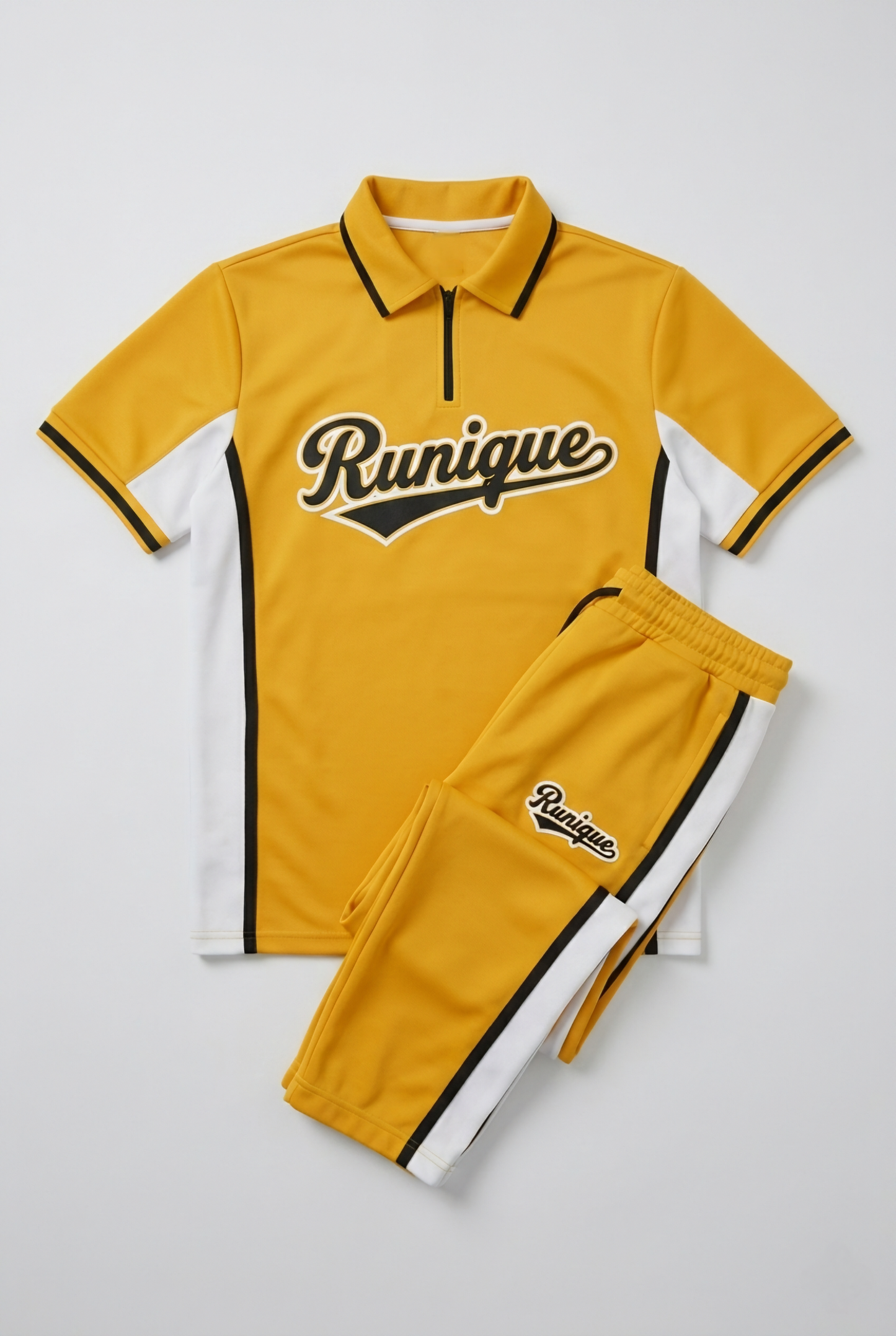 RUNIQUE Master Tracksuit – Golden Signature Edition