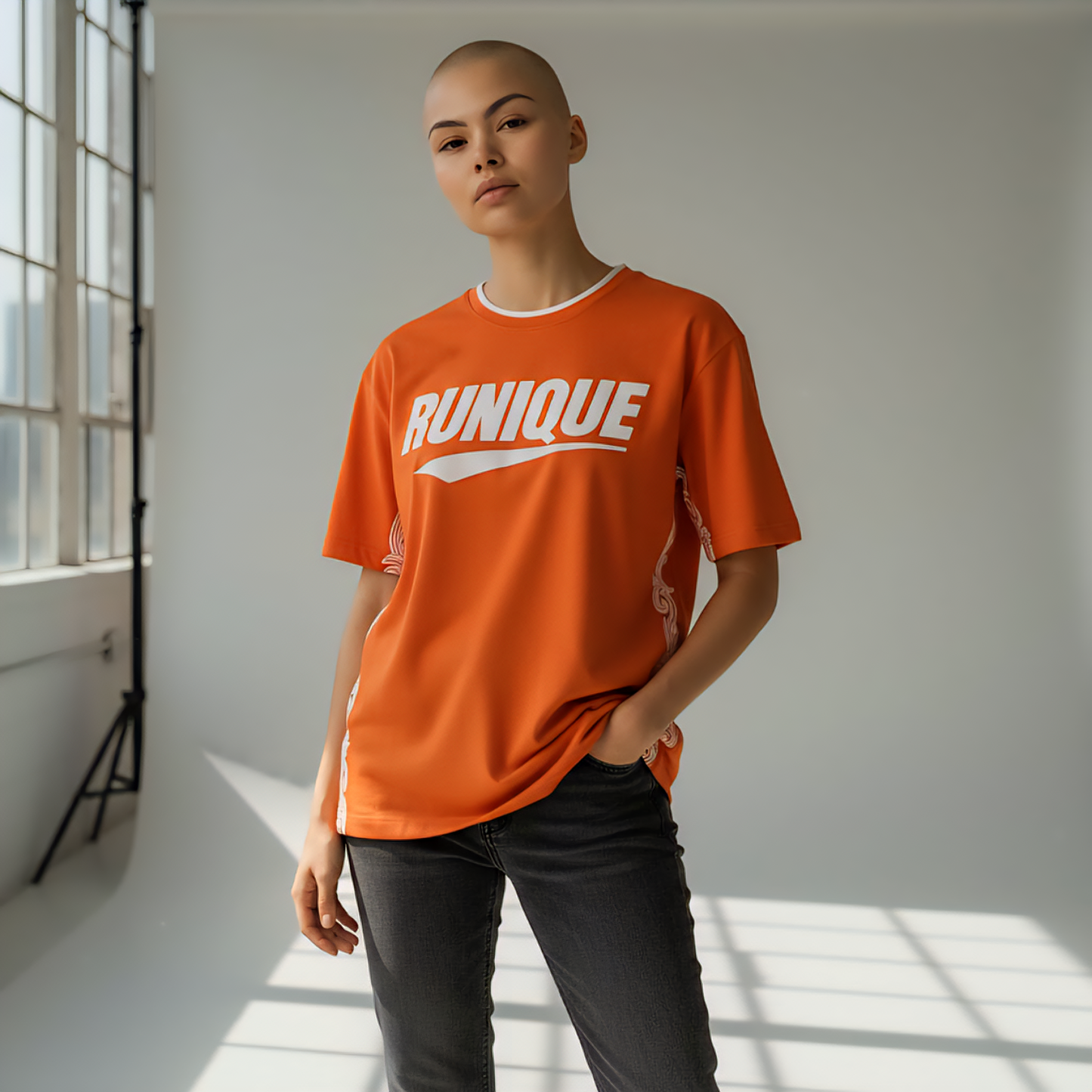 RUNIQUE Premium T-shirt- Embroidered Edition