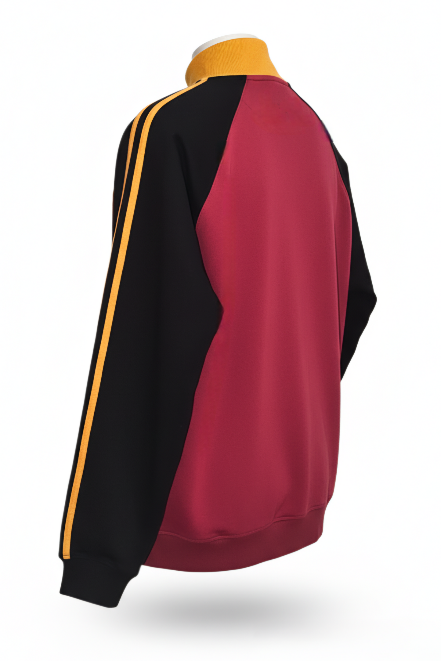 RUNIQUE Signature Tracksuit – Crimson & Gold Edition